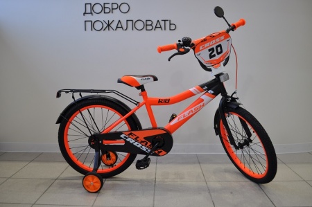 Велосипед Varma 18" Lambo Cross, оранжевый фото большое