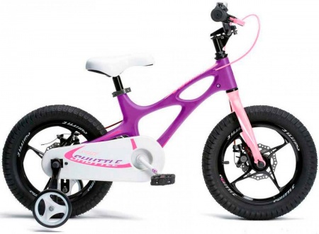 Велосипед Royal Baby 14" SPACE SHUTTLE, пурпурный фото большое