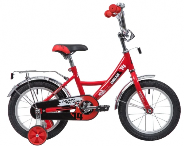 Велосипед Novatrack 14" URBAN, красный фото большое