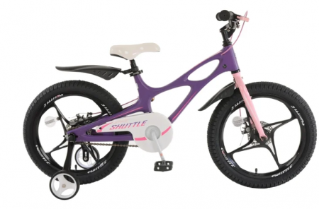 Велосипед Royal Baby 18" SPACE SHUTTLE, пурпурный фото большое