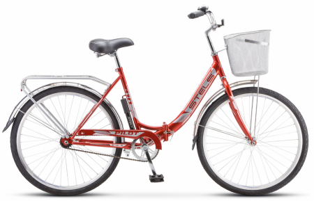 Велосипед Stels Pilot-810 (26" 1ск) 19" Красный, Z010 (2020) фото большое