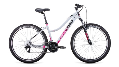 Велосипед Forward Jade 27,5 1.0 (2022) 16,5" Серый/розовый фото большое