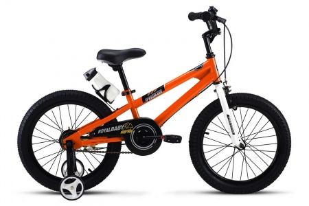 Велосипед Royal Baby 18" FREESTYLE, оранжевый фото большое