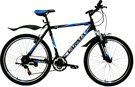 Велосипед Varma 26" Orion H 60 (26" 21ск) 21" ст. черно-синий фото большое
