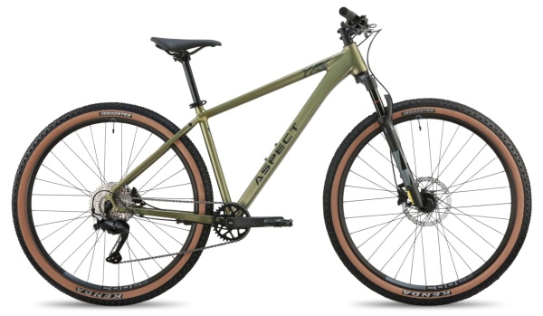 Велосипед Aspect 29" Cobalt (20" 9ск) Зеленый (2026) фото маленькое