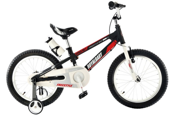 Велосипед Royal Baby 18" SPACE NO.1 ALLOY, черный фото большое