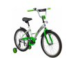 Велосипед Novatrack 20" STRIKE, черный-зелёный 2020 фото большое