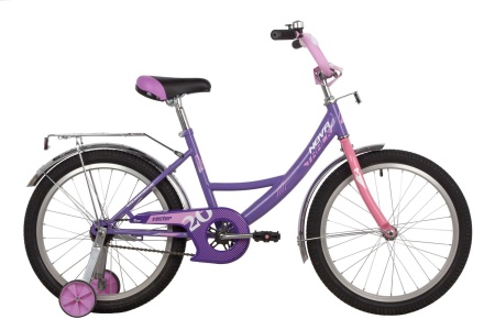 Велосипед Novatrack 20" VECTOR, фиолетовый (2022)