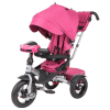Велосипед TechTeam Luxury трехколесный, розовый фото большое
