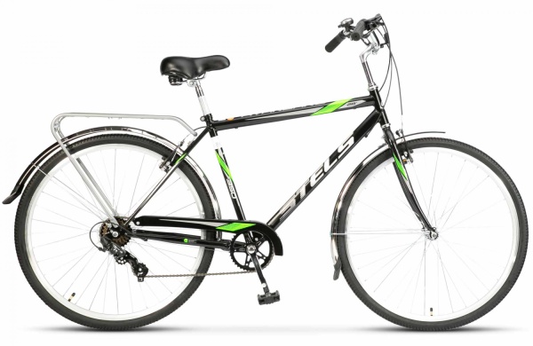 Велосипед Stels Navigator-350 V (28" 7ск) 20" Черный, Z012 (м) фото большое