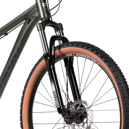 Велосипед Foxx 27.5" Meridian (16" 8ск) зеленый, алюминий (2026) фото большое