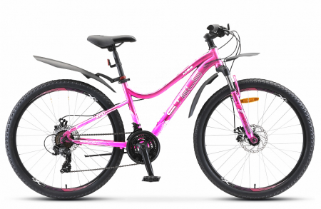 Велосипед Stels Miss-5100 MD (26" 21ск) 17" Светло-пурпурный, V040 фото большое