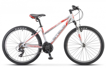 Велосипед Stels Miss-6100 V (26" 21ск) 17" Белый/красный, арт. V030 фото большое